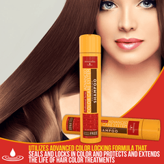Arvazallia Advanced Color Care Moisturizing Shampoo with Argan Oil and Macadamia Oil
