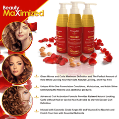Arvazallia Ultra Curl Defining Cream with Argan Oil