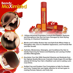 Arvazallia Advanced Hair Repair Daily Conditioner for Color Treated Hair with Argan Oil and Macadamia Oil