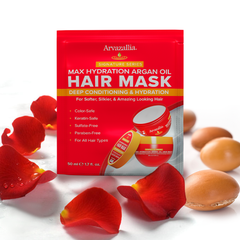 Arvazallia Max Hydration Argan Oil Hair Mask 50 ML