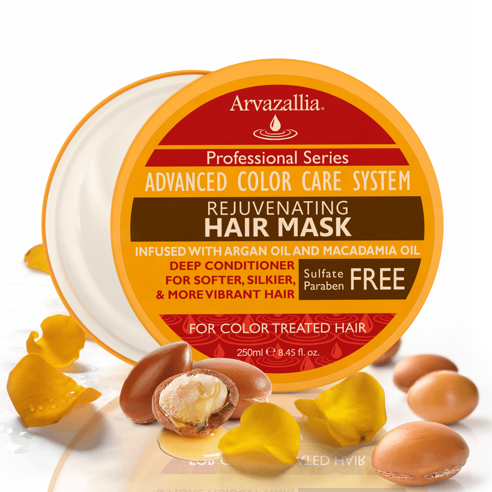 Arvazallia Advanced Color Care Rejuvenating Hair Mask and Deep Conditioner For Color-treated Hair