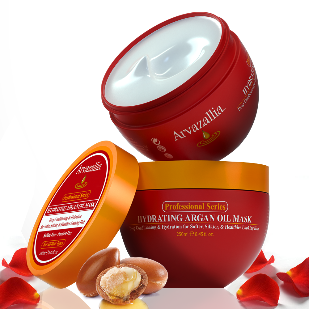 Arvazallia Hydrating Argan Oil Hair Mask and Deep Conditioner